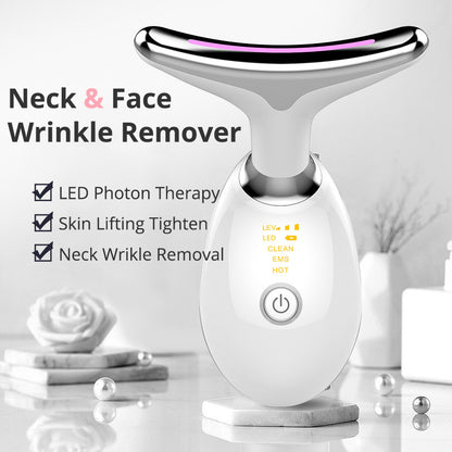 LED Face & Neck Lifting Massager